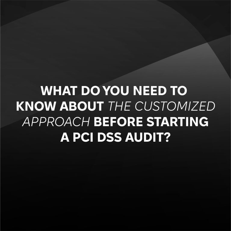 What do you need to know about the Customized Approach before starting a PCI DSS audit?